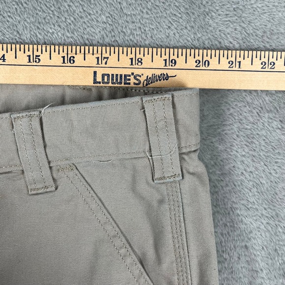 Carhartt Mens Relaxed Fit Twill Work Shorts Khaki Size 40 - Picture 7 of 8